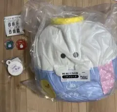 オバケーヌ くじ 第７弾 ぬいぐるみ キーホルダー シャンプーブラシ ４点セット