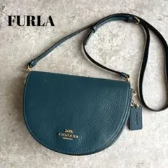 【極美品】COACH エレン ハーフムーン ショルダーバッグ クロスボディ