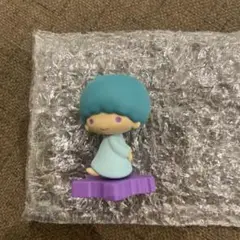 シェイキー！サンリオキャラクターズ　バブルヘッドドール　リトルツインスターズキキ