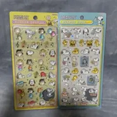 PEANUTS スヌーピー ボンボンドロップシール　2枚セット　正規品