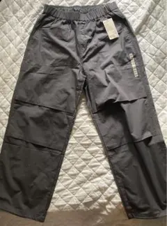 無印良品　MUJI パラシュートイージーパンツ チャコールグレー XXLサイズ