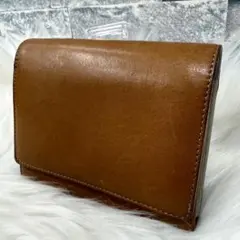MARGARET マーガレットハウエル レザー二つ折り財布 フラップウォレットのサムネイル