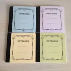 ツバメノート スクエア 4冊セットのサムネイル