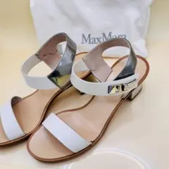 Max Mara マックスマーラ VIRGIN ストラップ サンダル ヒールのサムネイル