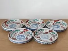 ☆野良里☆古伊万里金襴手花文猪口２客 aa519 ☆野良里☆古伊万里金襴手花文猪口２客 aa519