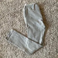 SOLIDO ソリード 秋冬 天竺 ウール コットン スウェット パンツ グレー