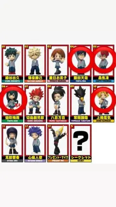 僕のヒーローアカデミアチョコエッグpart2 5個セット