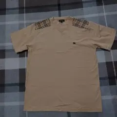 お値下げ中　BURBERRY LONDON ベージュ Tシャツ