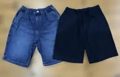 UNIQLO 半ズボン　150cm 2枚セット