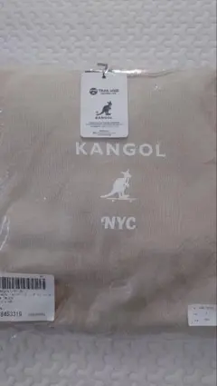 KANGOL ベージュ フード付きパーカー
