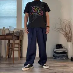 美品 古着 90’s シングル Tシャツ スラックス cboy コーデ L