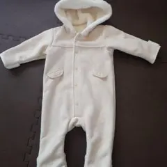 コムサイズム　フリース アウター クリーム色 95cm