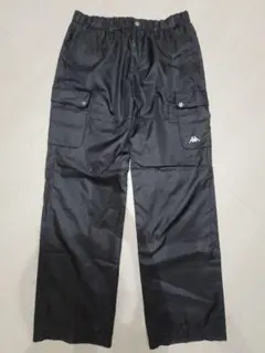 美品☆kappaゴルフ　蓄熱裏地防寒ナイロンパンツXL
