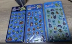 ディズニー ぷくぷくシール 3種セット