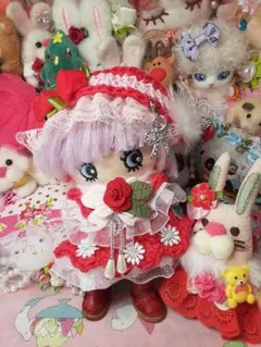 イルメールハンドメイドハッピードールイーマリーミラーちゃんサイズニットコーデ