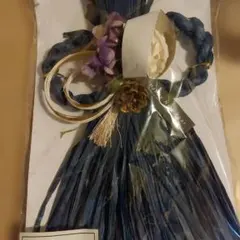 AM-GS-SM8 しめ飾り ダークブルー