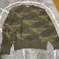 OLIVIER MASSIGER 波模様ニット 総柄 セーター