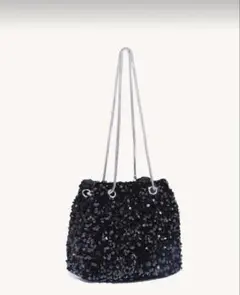 スパンコール　ショルダーバッグ