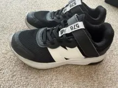New Balance 578 キッズ スニーカー ブラック