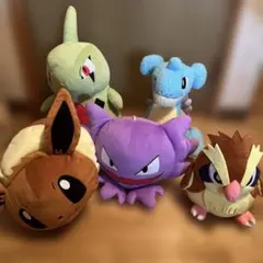 ポケモン ぬいぐるみ 5体セット - メルカリ