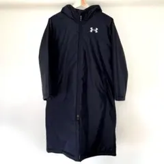 ベンチコートUNDER ARMOUR ジュニア 150 ブラック YLG