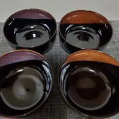 丼 4個セット 陶器 でか丼 多様丼 どんぶり椀のサムネイル