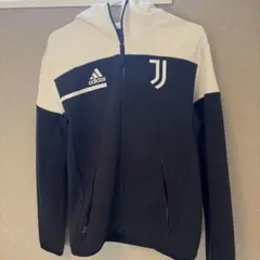 アディダス Juventus フード付ジャケット XLサイズ ブラック セリエA 