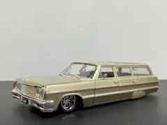 JADA TOYS 1/24 Chevrolet 1964 インパラワゴン希少品