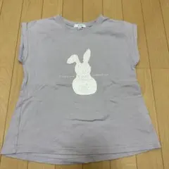 a.v.v キッズ Tシャツ 140cm ウサギ スパンコールのサムネイル