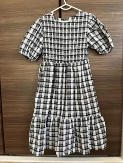 ZARA チェック柄ワンピース 128cmのサムネイル