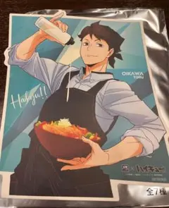 ハイキュー!!×大戸屋ダイカット描き下ろしビジュアルボード　及川