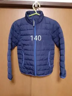 140サイズ ネイビー 中綿コート