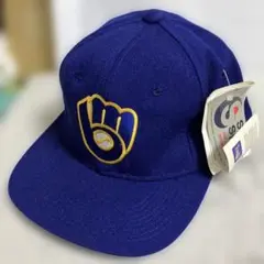 未使用 オリジナル ブルワーズ プロモデル 米国製 90's キャップ MLB 2025年最新】ブルワーズ キャップの人気アイテム - メルカリ