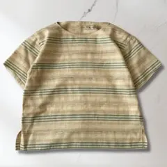 00’s Oscar de la Renta 半袖 トップス ストライプ y2k