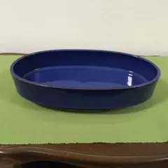 小原流　花器　小判水盤　楕円形花器