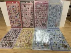 正規品 ボンボンドロップシール 新作 サンリオもじ 8枚セット　コンプリート