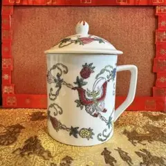 景徳鎮】花鳥装飾の中国茶器 蓋付き - メルカリ