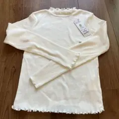 オーガニックコットン メロウネック長袖カットソー 150