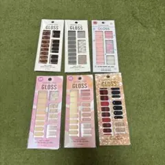 DASHING DIVA GLOSS ネイルシール 6枚セット