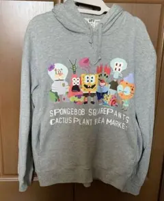 スポンジボブ　ユニクロ　UT パーカー　M