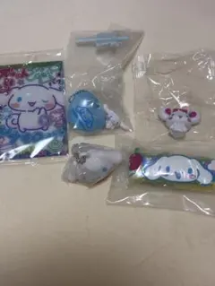 シナモロール マスコット 5点セット ガチャ