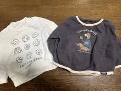futafuta×zero per zero manina トレーナー2枚セット