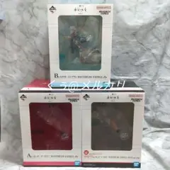 一番くじ　機動戦士ガンダム　水星の魔女　A賞 B賞 ラストワン賞　3種セット