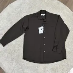 CREATION CUBE ブラウン 長袖シャツ M