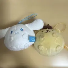 サンリオ ふにゅまるマスコット シナモロール ポムポムプリン