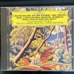 ヴォーン・ウィリアムズの「揚げひばり」 他　バレンボイム:イギリス室内管弦楽団