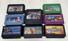 ファミコン ソフト 8本セット まとめ売り FC レトロ