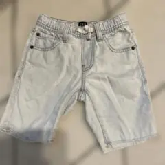 GAP デニムショートパンツ キッズS ライトブルー