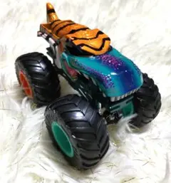 ホットウィール メガ・レックスモンスタートラック ゴールド - メルカリ