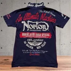 美品 Norton 半袖ポロシャツ S 刺繍バックロゴのサムネイル